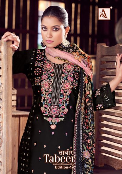 ALOK SUIT TABEER EDITION 14 PAKISTANI LAWN SUITS