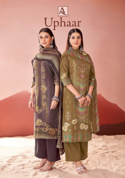 ALOK SUIT UPHAAR PURE VISCOSE SIMMER PRINTED SUITS