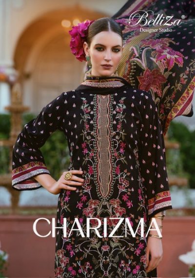 BELLIZA CHARIZMA COTTON PRINTED SUIT CATALOGUE