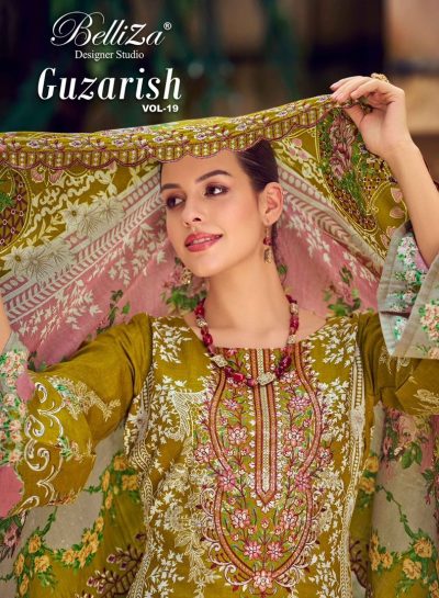 BELLIZA GUZARISH VOL 19 PURE COTTON SUITS CATALOGBELLIZA GUZARISH VOL 19 PURE COTTON SUITS CATALOG