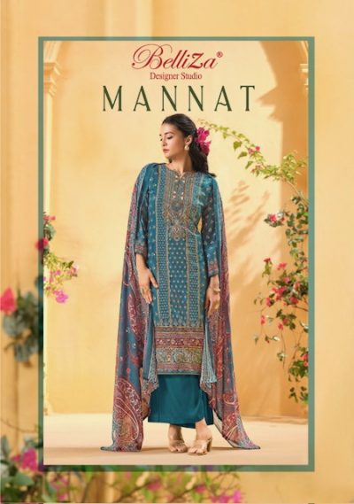 BELLIZA MANNAT PURE VISCOSE PRINTED SUITS SUPPLIER