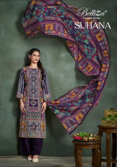 BELLIZA SUHANA VISCOSE DIGITAL PRINT SUITS SUPPLIER