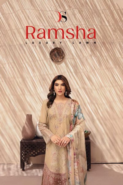 DEEPSY SUITS RAMSHA COTTON PAKISTANI SUITS