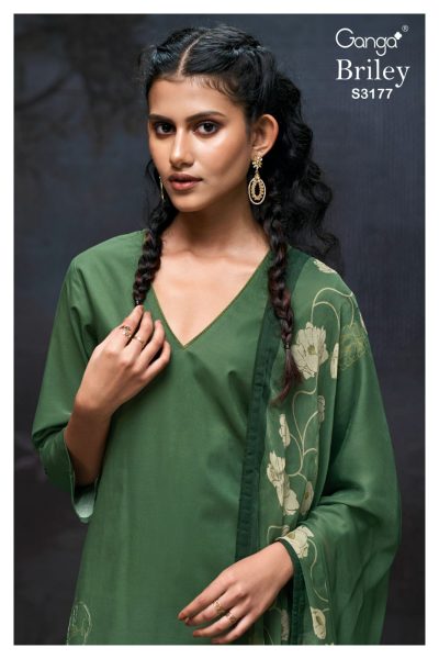 GANGA BRILEY S3177 PREMIUM COTTON SUITS CATALOG