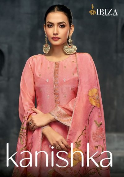 IBIZA KANISHKA PURE SILK EMBROIDERY SUITS SUPPLIER