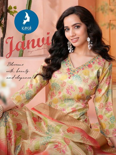 KAYA JANVI READYMADE STRAIGHT KURTIS CATALOG