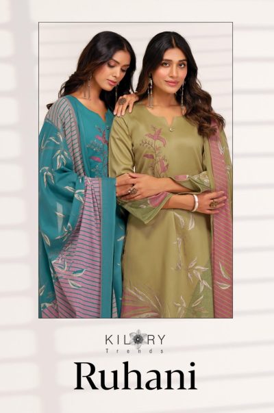 KILORY TRENDS RUHANI COTTON PRINTED SUITS SUPPLIER