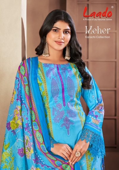 LAADO MEHER VOL 1 KARACHI DRESS MATERIAL