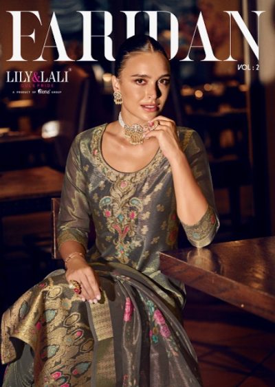 LILY & LALI FARIDAN VOL 2 BANARASI SILK KURTI SUPPLIER