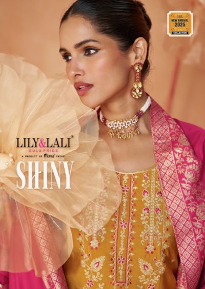 LILY & LALI SHINY VISCOSE EMBROIDERY KURTI SUPPLIER