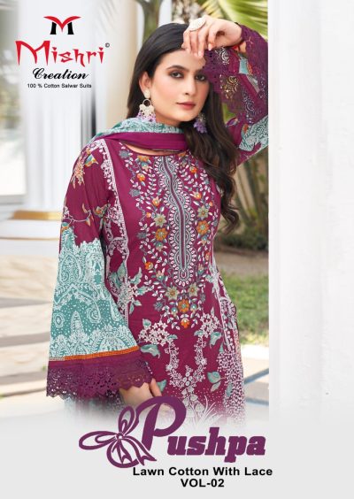 MISHRI CREATION PUSHPA VOL 2 COTTON PRINTED SUITS