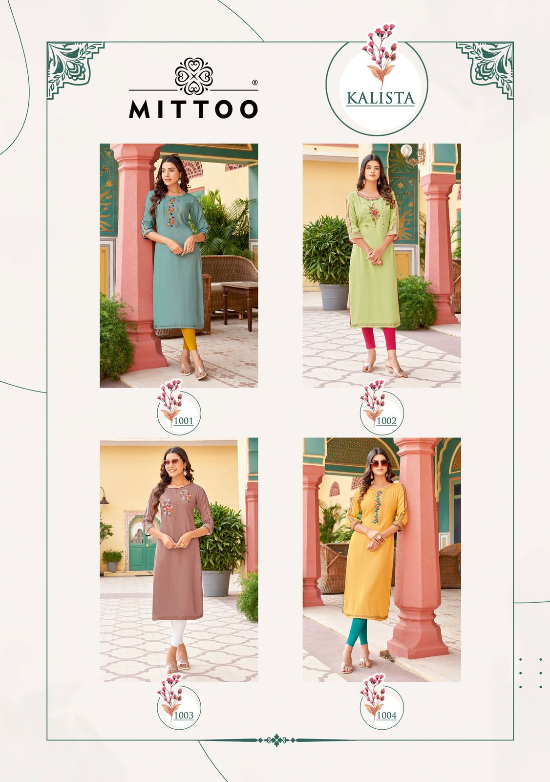 MITTOO KALISTA RAYON KURTI CATALOGUE WHOLESALER