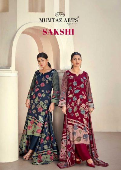 MUMTAZ ARTS SAKSHI JAM SILK EMBROIDERY SUITS