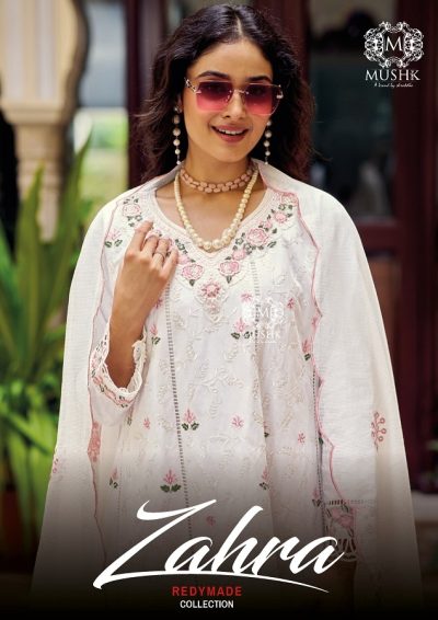 MUSHK ZOHRA PAKISTANI READYMADE SUITS COLLECTION