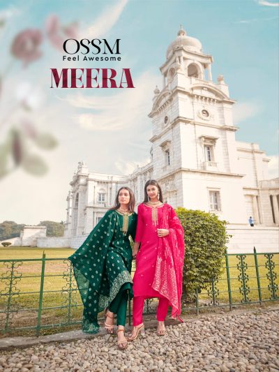 OSSM MEERA PURE VISCOSE READYMADE KURTI CATALOGUE