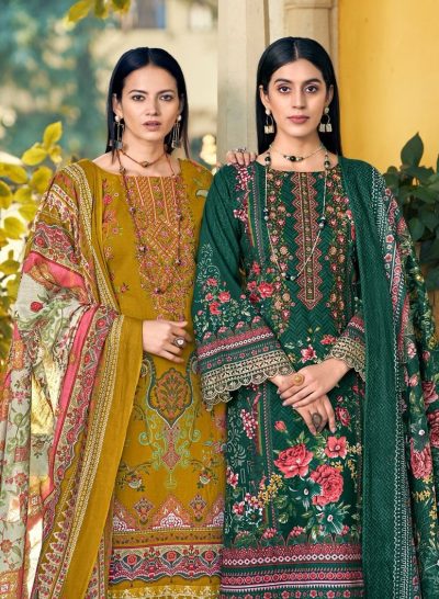 PAKIZA PRINTS TAIYYEBA VOL 52 KASHMIRI LAWN SUITS