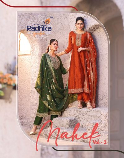 RADHIKA LIFESTYLE MAHEK VOL 2 VICHITRA SILK KURTI