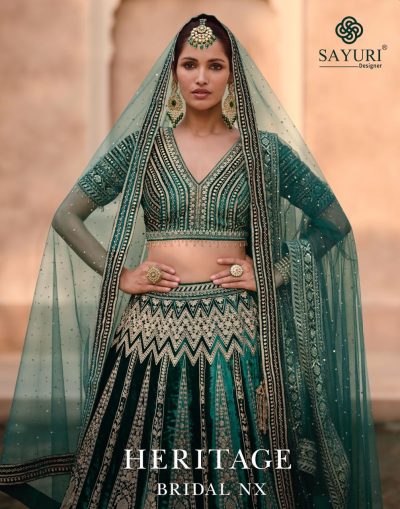 SAYURI DESIGNER HERITAGE BRIDAL NX FANCY LEHANGA