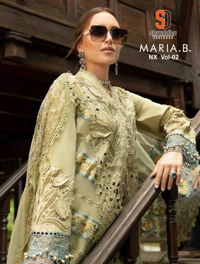 SHRADDHA MARIA B NX VOL 2 LAWN PAKISTANI SUTS