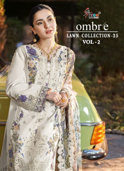 SHREE FABS OMBRE VOL 2 LAWN COLLECTION