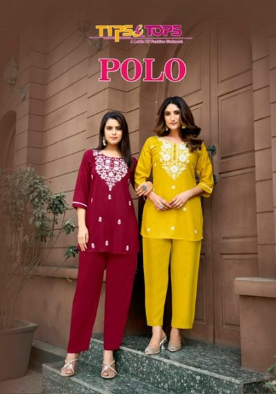 TIPS&TOPS POLO READYMADE CO-ORD SETS COLLECTION