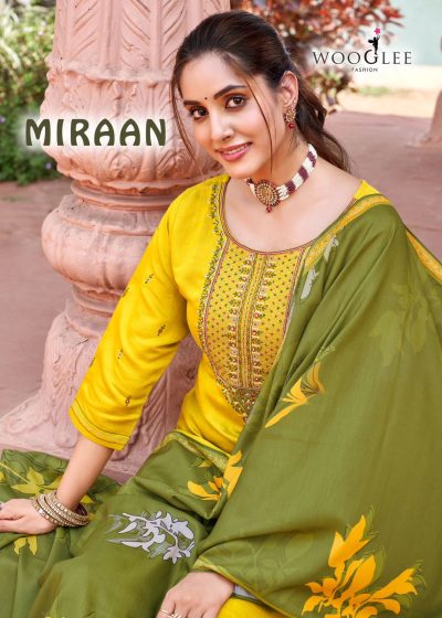 WOOGLEE MIRAAN RAYON EMBROIDERY KURTI SUPPLIER