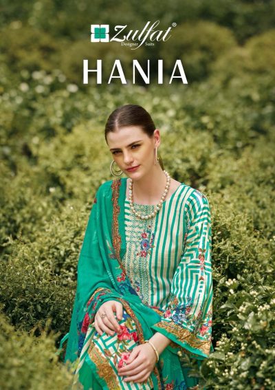 ZULFAT HANIA PURE COTTON EMBROIDERY SUITS SUPPLIER