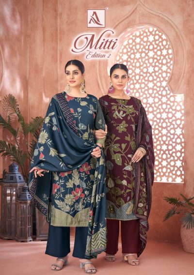 ALOK SUIT MITTI EDITION 2 PRINTED SUITS