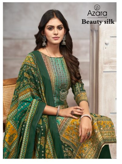 AZARA BEAUTY SILK MUSLIN DESIGNER PRINT SUITS