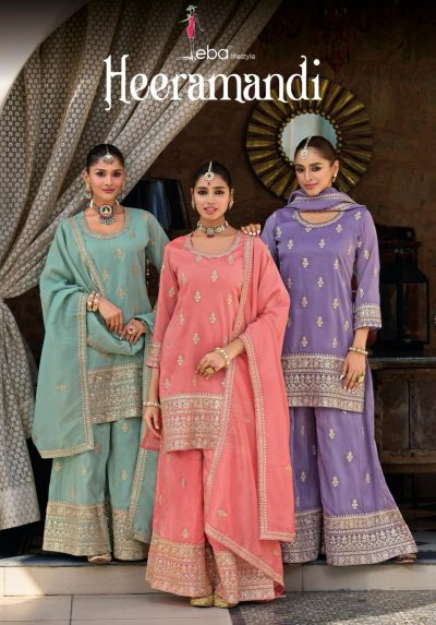 EBA LIFESTYLE HEERAMANDI SIMAR EMBROIDERY SUITS