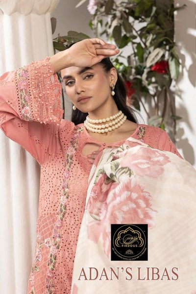 FIRDOUS ADANS LIBAS COTTON EMBROIDERY SUITS