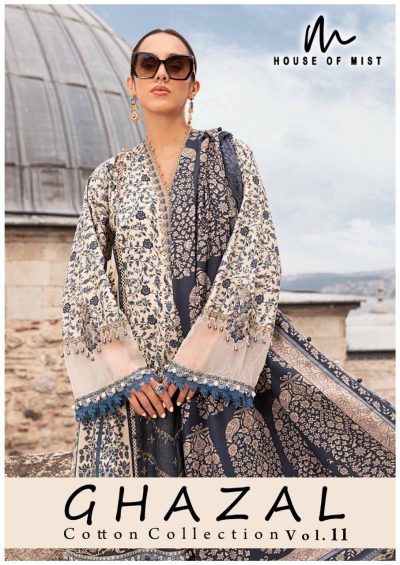 HOUSE OF MIST GHAZAL VOL 11 KARACHI SUITS