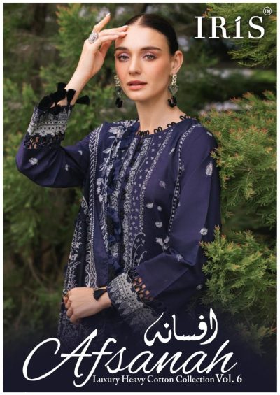 IRIS AFSANAH VOL 6 LUXURY LAWN COLLECTION