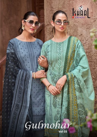 ISHAAL PRINTS GULMOHAR VOL 35 COTTON PRINTED SUITS