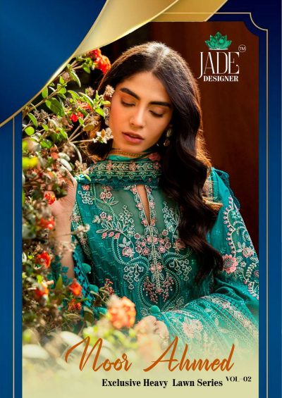 JADE DESIGNER NOOR AHMED VOL 2 PURE COTTON SUITS