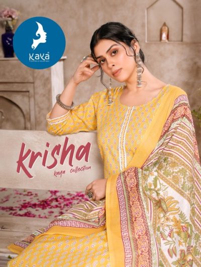 KAYA KURTI KRISHA COTTON PRINT READYMADE KURTI