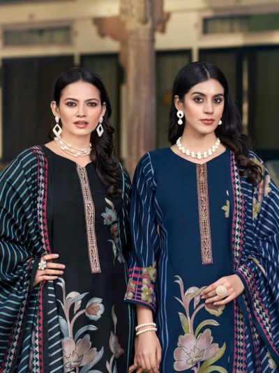 PAKIZA PRINTS NOOR VOL 53 SILK CHANDERI SUITS