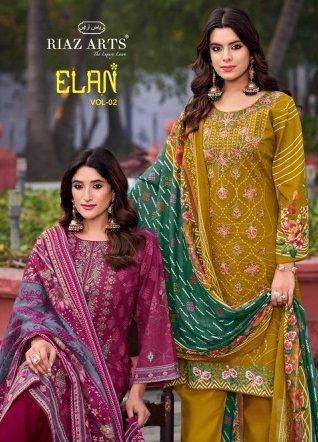 RIAZ ARTS ELAN VOL 2 EID SPECIAL PAKISTANI SUITS