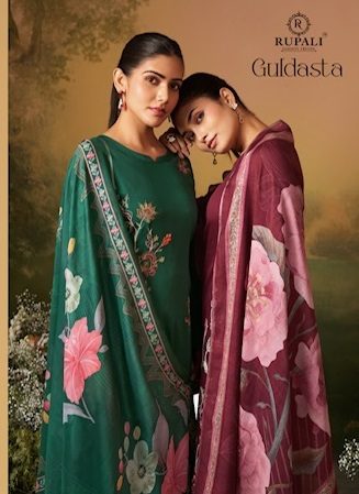 RUPALI FASHION GULDASTA JAAM SATIN SUITS SUPPLIER