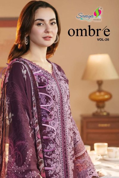 SANIYA TRENDZ OMBRE VOL 26 COTTON SUITS SUPPLIER