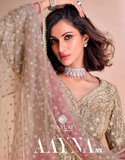 SAYURI DESIGNER AAYNA DESIGNER PARTY WEAR SUITS