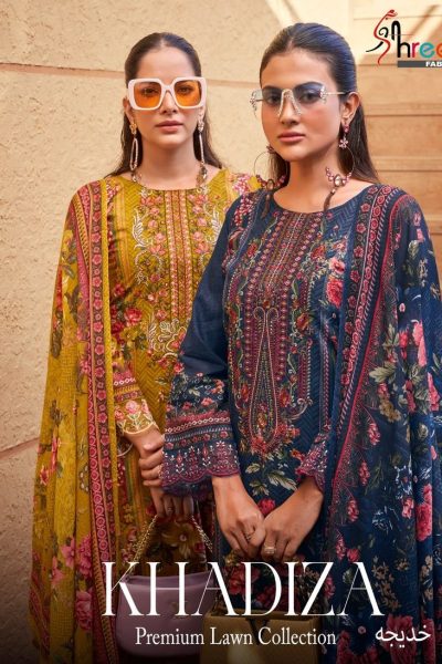 SHREE FABS KHADIZA COTTON PRINT PAKISTANI SUITS