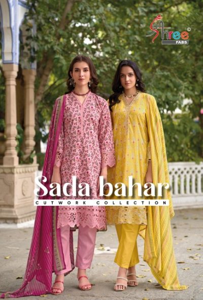 SHREE FABS SADA BAHAR CUT WORK COLLECTION