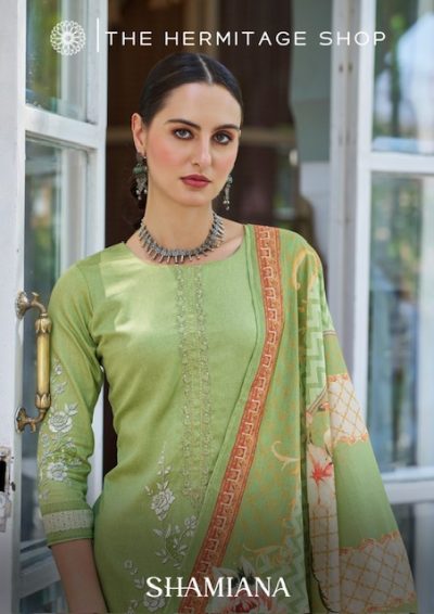 THE HERMITAGE SHAMIANA PAKISTANI SUITS CATALOG