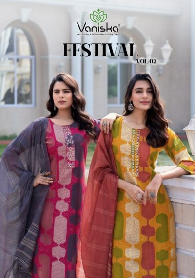 VANISKA FESTIVAL VOL 2 READYMADE KURTIS CATALOGUE