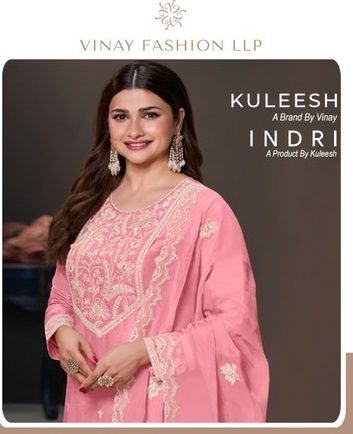 VINAY KULEESH INDRI FANCY EMBROIDERY SUITS SUPPLIER