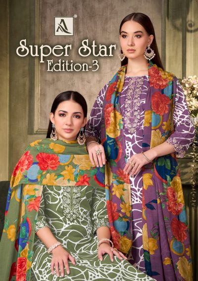 ALOK SUITS SUPER STAR EDITION 3 SALWAR KAMEEZ SUPPLIER
