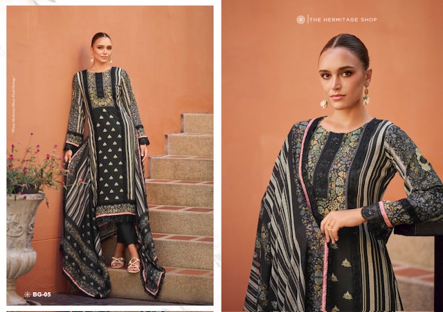 THE HERMITAGE SHOP BAGH HIT LIST PRINTED SUITS