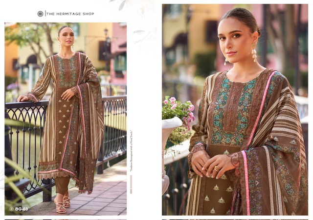 THE HERMITAGE SHOP BAGH HIT LIST PRINTED SUITS
