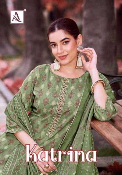 ALOK SUIT KATRINA PURE VISCOSE PRINTED SUITS